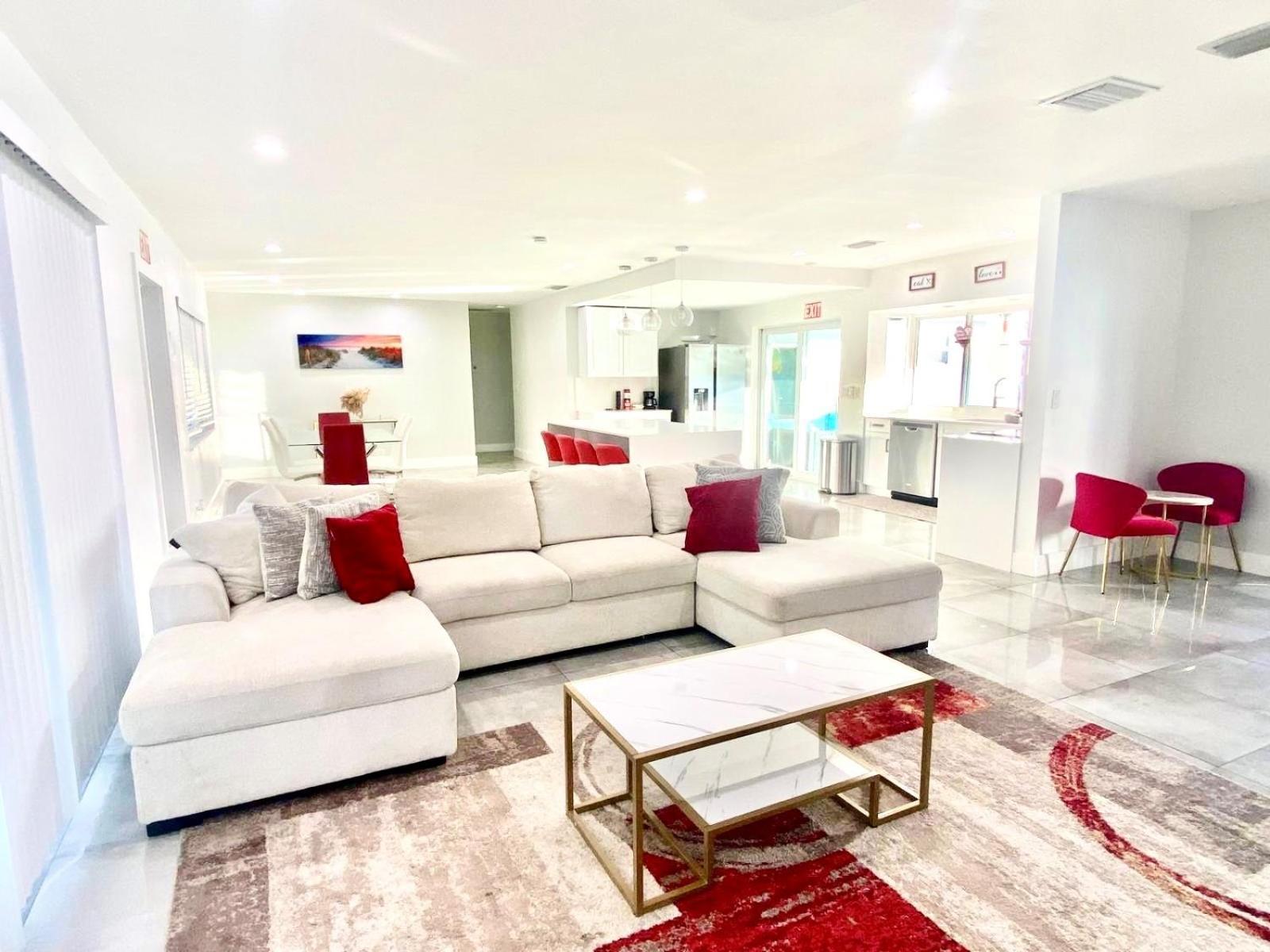 Luxurious & Modern Open Floor Plan Heated Pool Villa Hollywood Ngoại thất bức ảnh